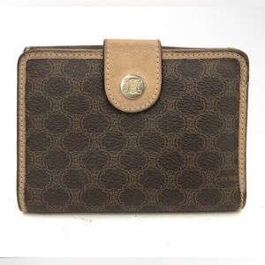 Authentic Vintage Celine Macadam Bifold Wallet